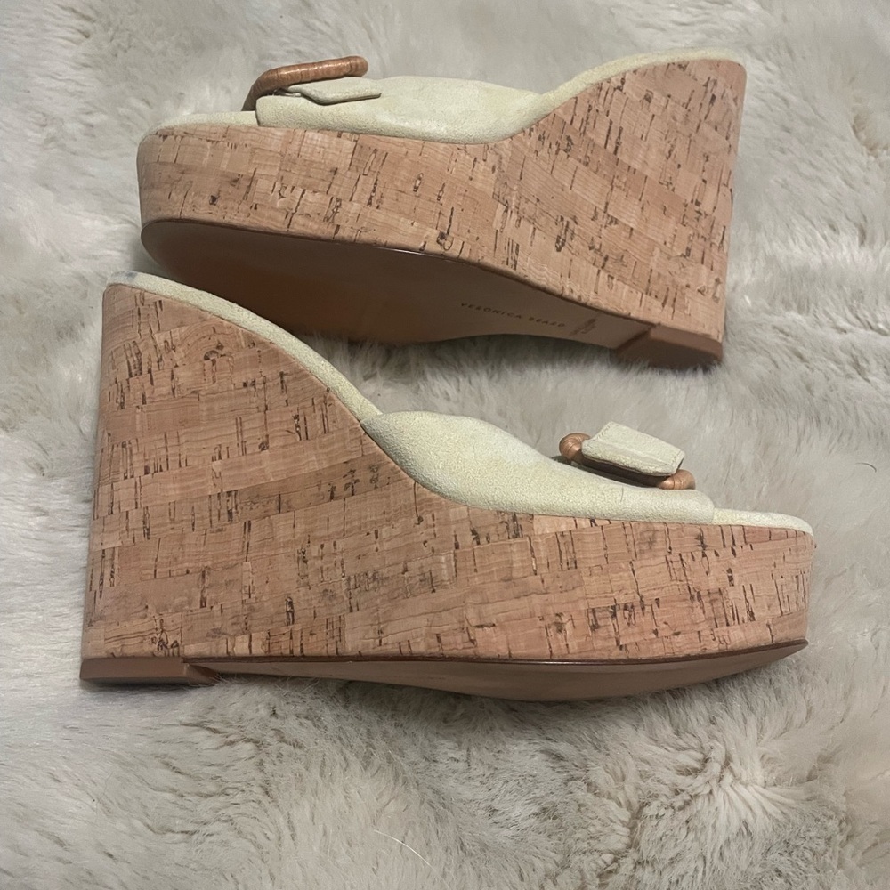 Veronica Beard Wedge Sandals - Picture 5 of 5